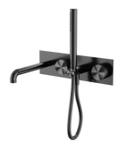 Opal Progressive Shower System With Spout 250mm Graphite