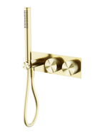 Opal Progressive Shower System Brushed Gold