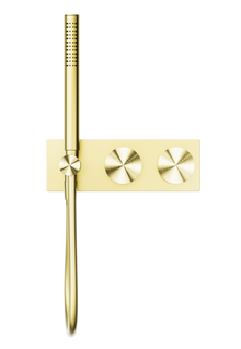 Opal Progressive Shower System Brushed Gold