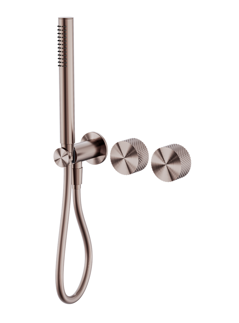 Opal Progressive Shower System Separate Plate Brushed Bronze