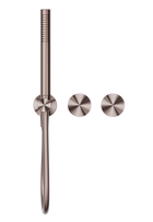 Opal Progressive Shower System Separate Plate Brushed Bronze