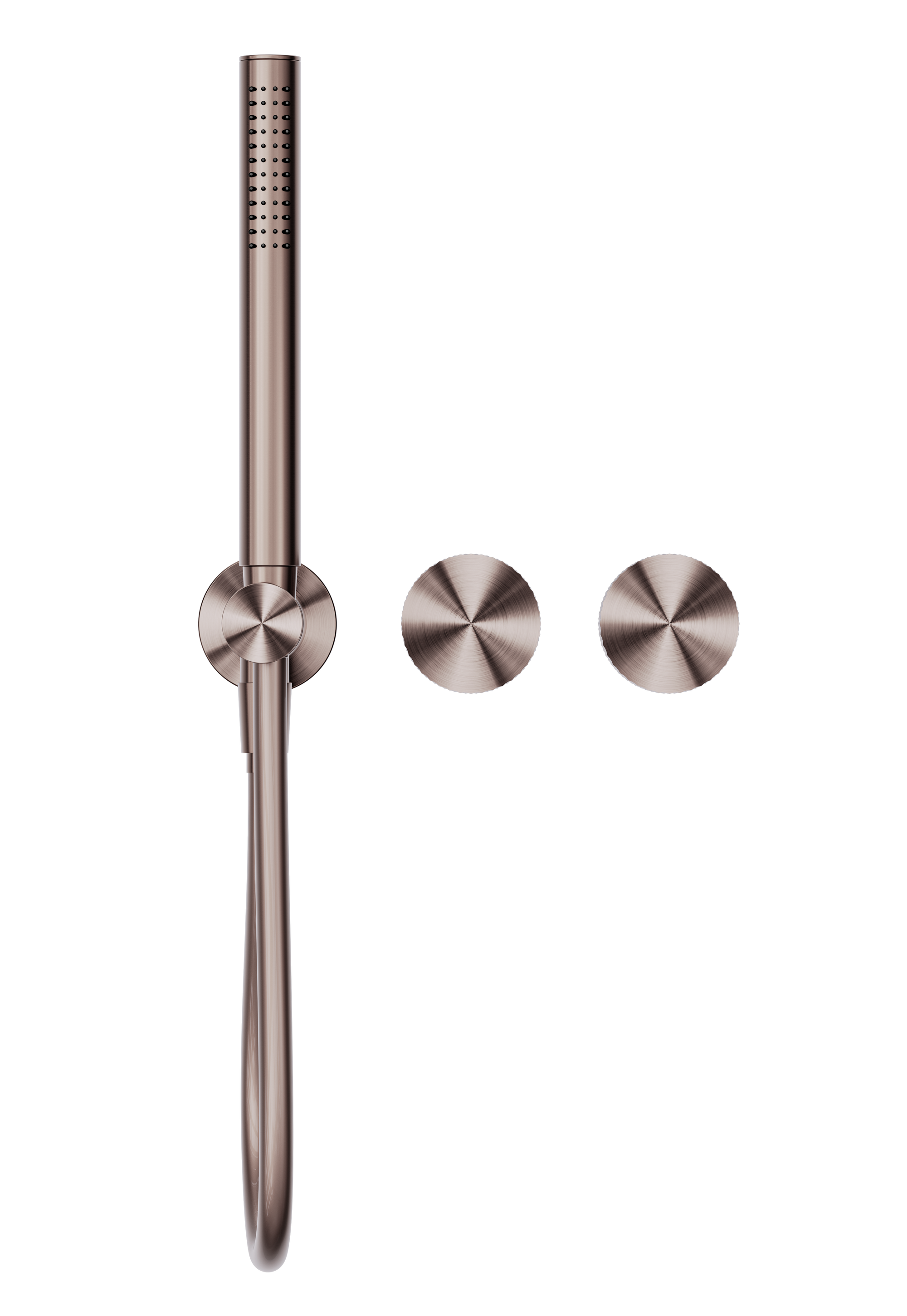 Opal Progressive Shower System Separate Plate Brushed Bronze
