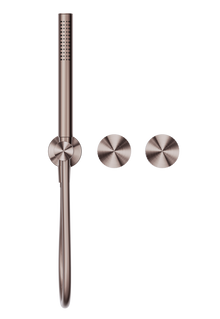 Opal Progressive Shower System Separate Plate Brushed Bronze