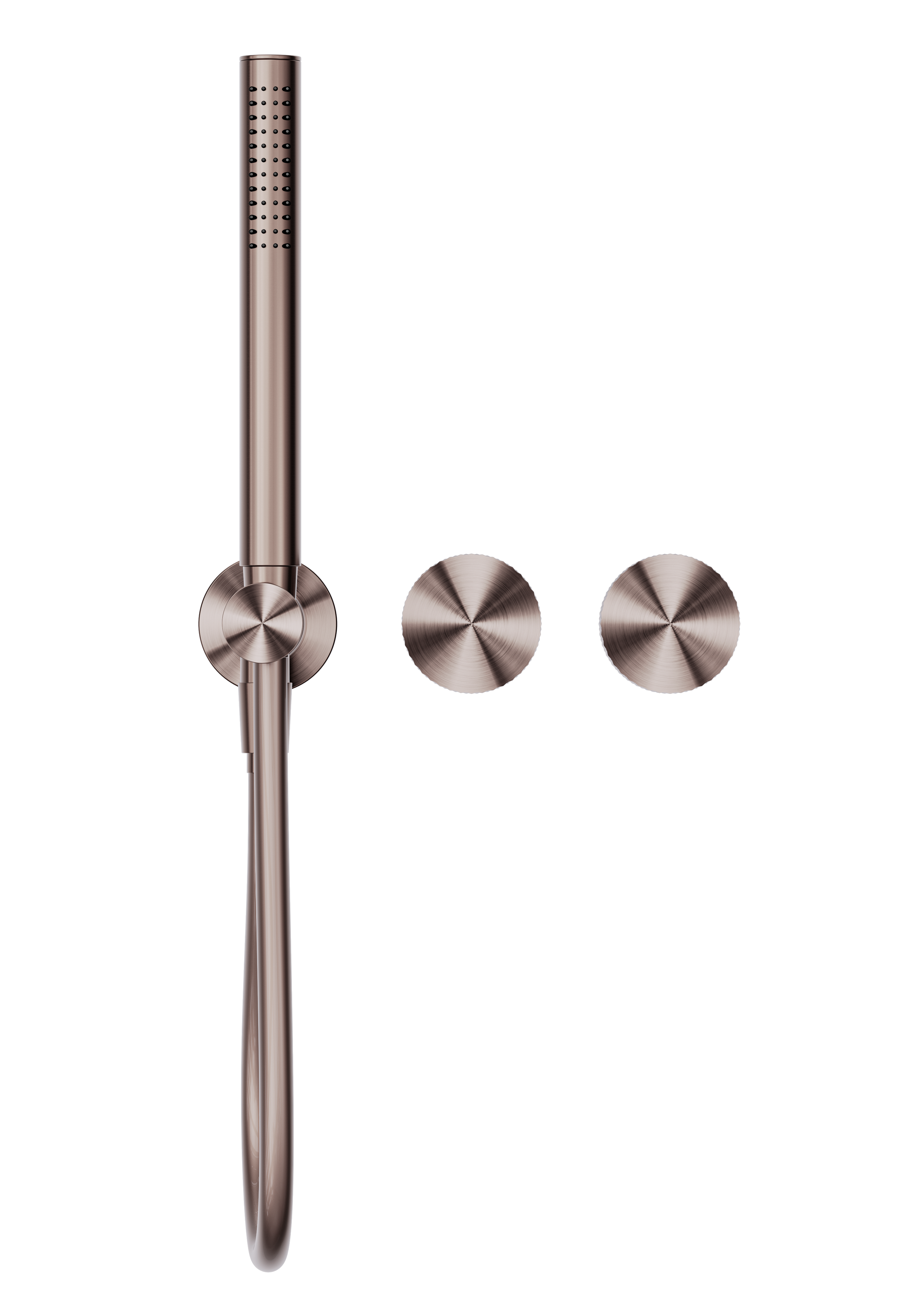 Opal Progressive Shower System Separate Plate Brushed Bronze
