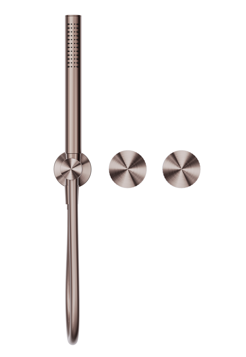 Opal Progressive Shower System Separate Plate Brushed Bronze