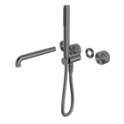 Opal Progressive Shower System Separate Plate With Spout 230mm Trim Kits Only Graphite