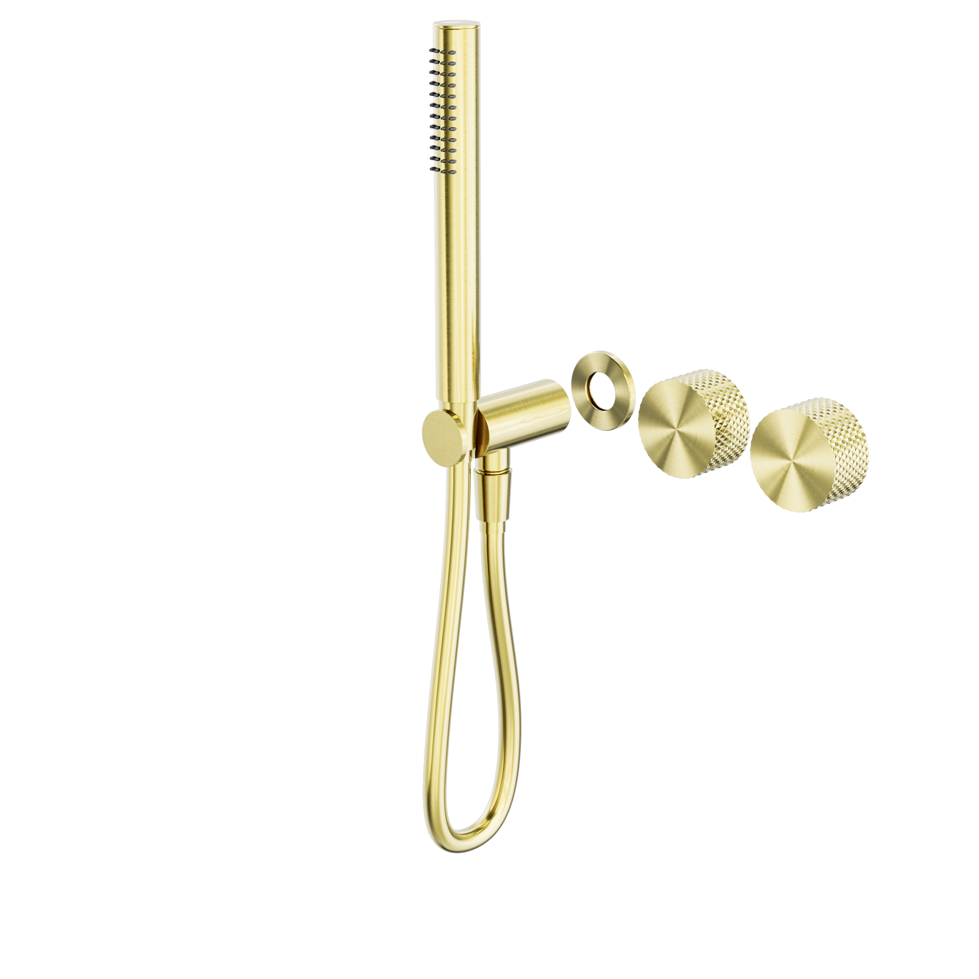 Opal Progressive Shower System Separate Plate Trim Kits Only Brushed Gold