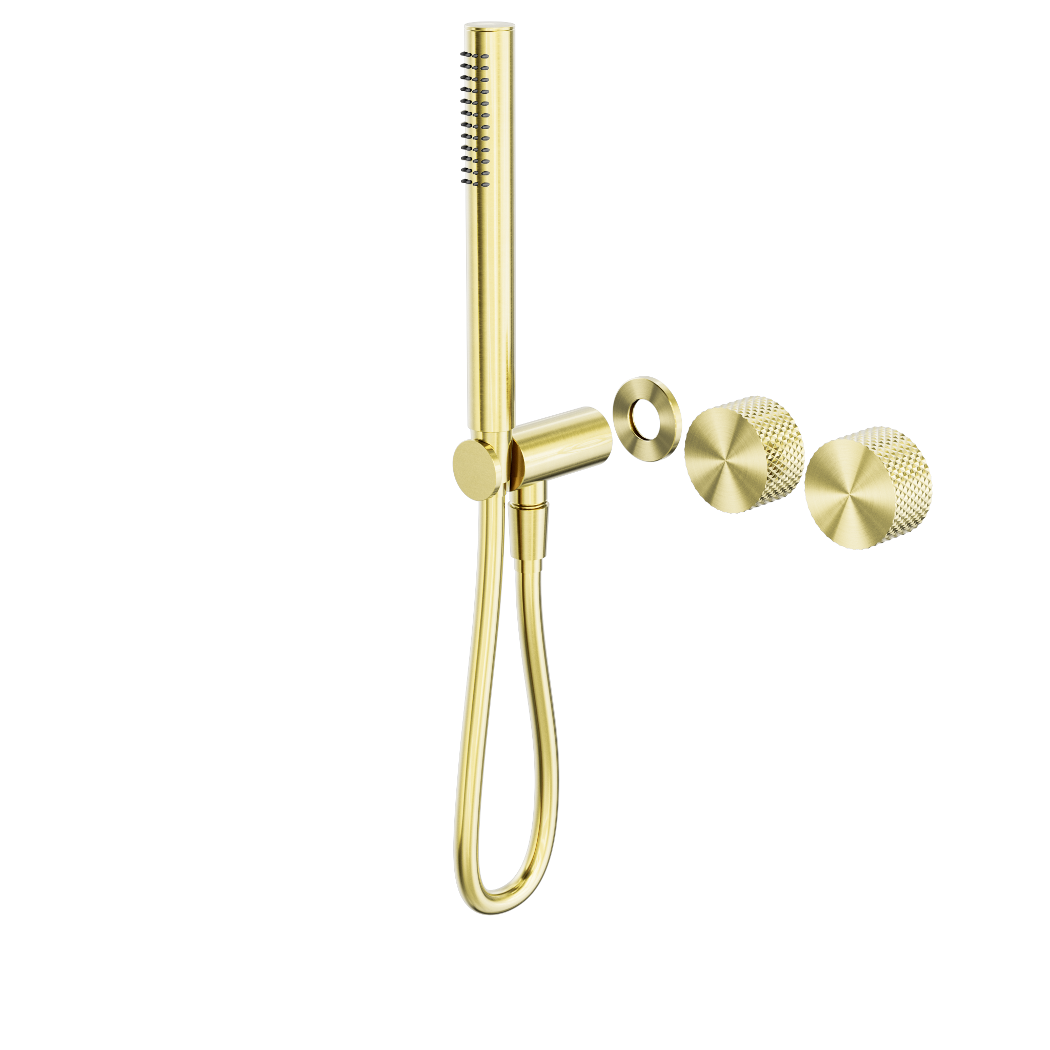 Opal Progressive Shower System Separate Plate Trim Kits Only Brushed Gold