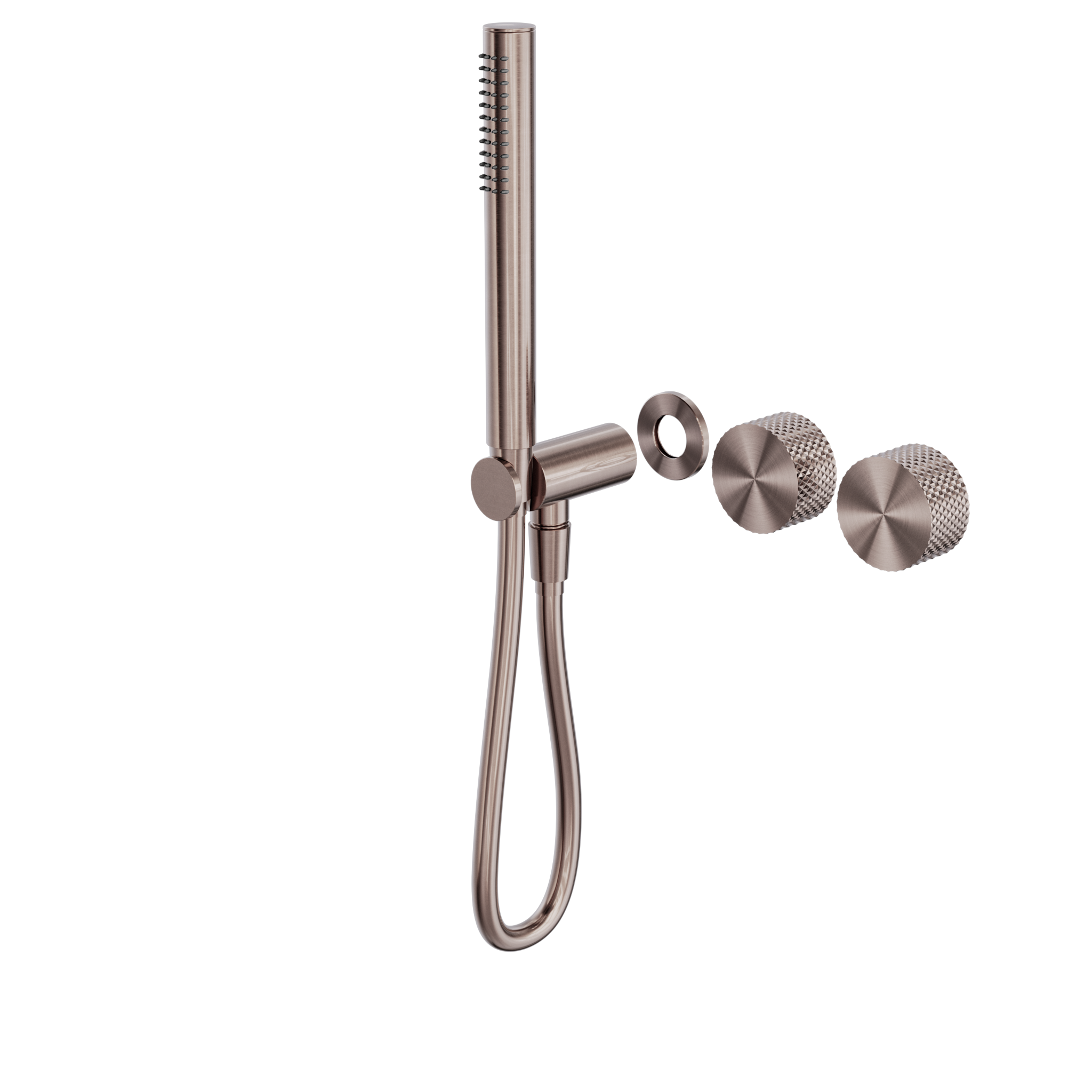 Opal Progressive Shower System Separate Plate Trim Kits Only Brushed Bronze