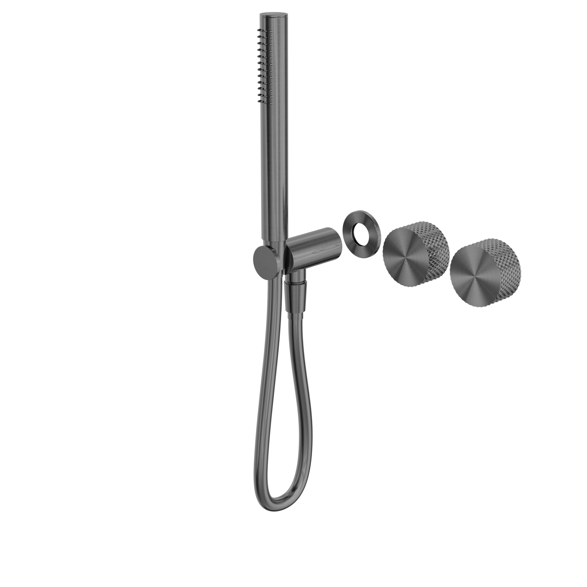 Opal Progressive Shower System Separate Plate Trim Kits Only Graphite