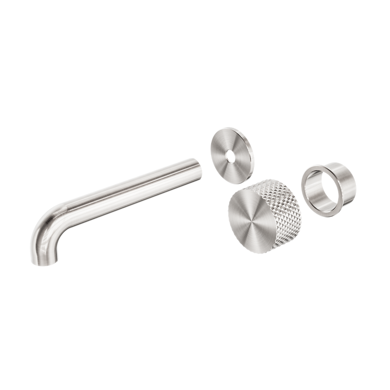 Opal Progressive Wall Basin/Bath Set 160mm Trim Kits Only Brushed Nickel