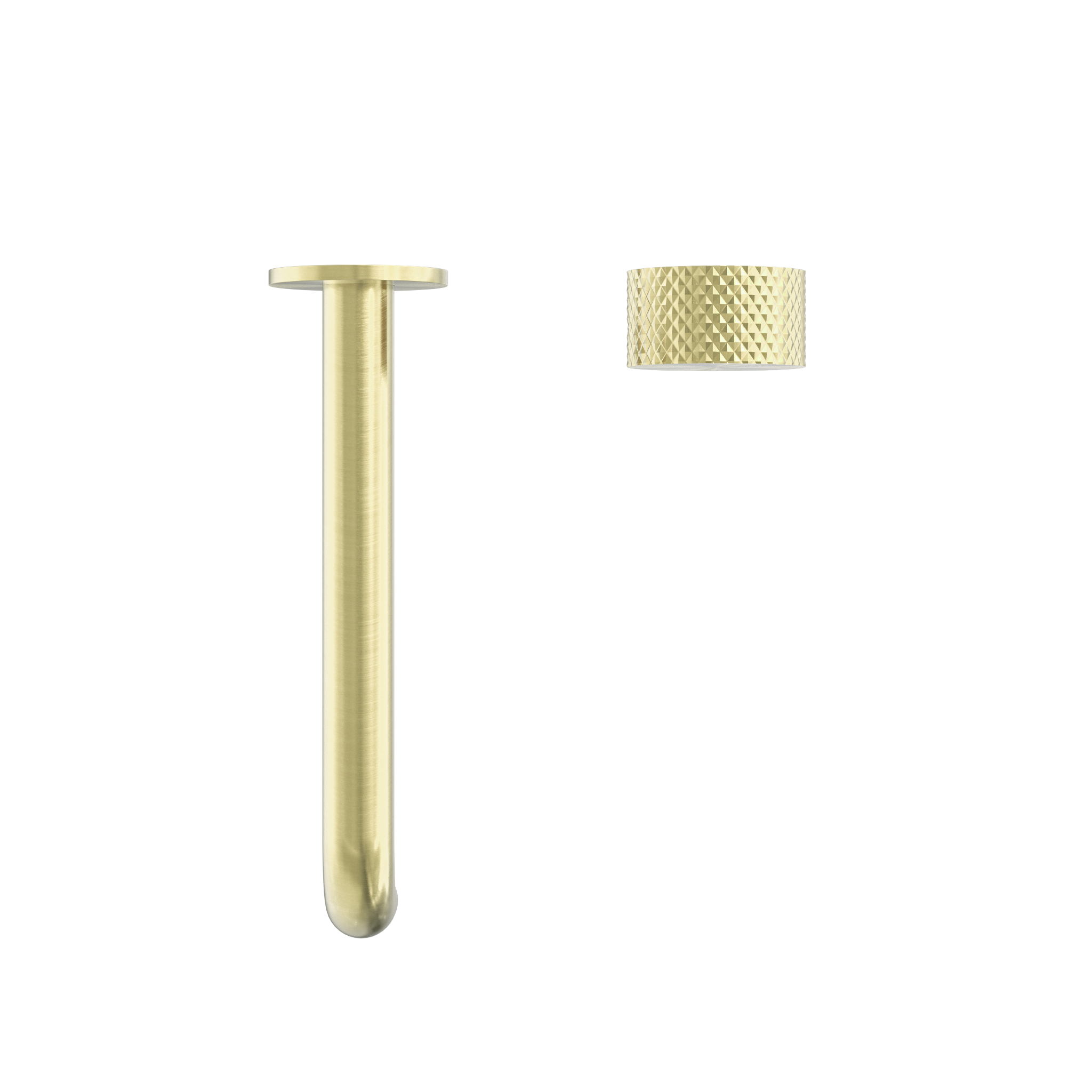 Opal Progressive Wall Basin/Bath Set 185mm Brushed Gold