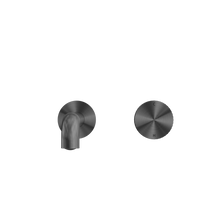 Opal Progressive Wall Basin/Bath Set 185mm Graphite