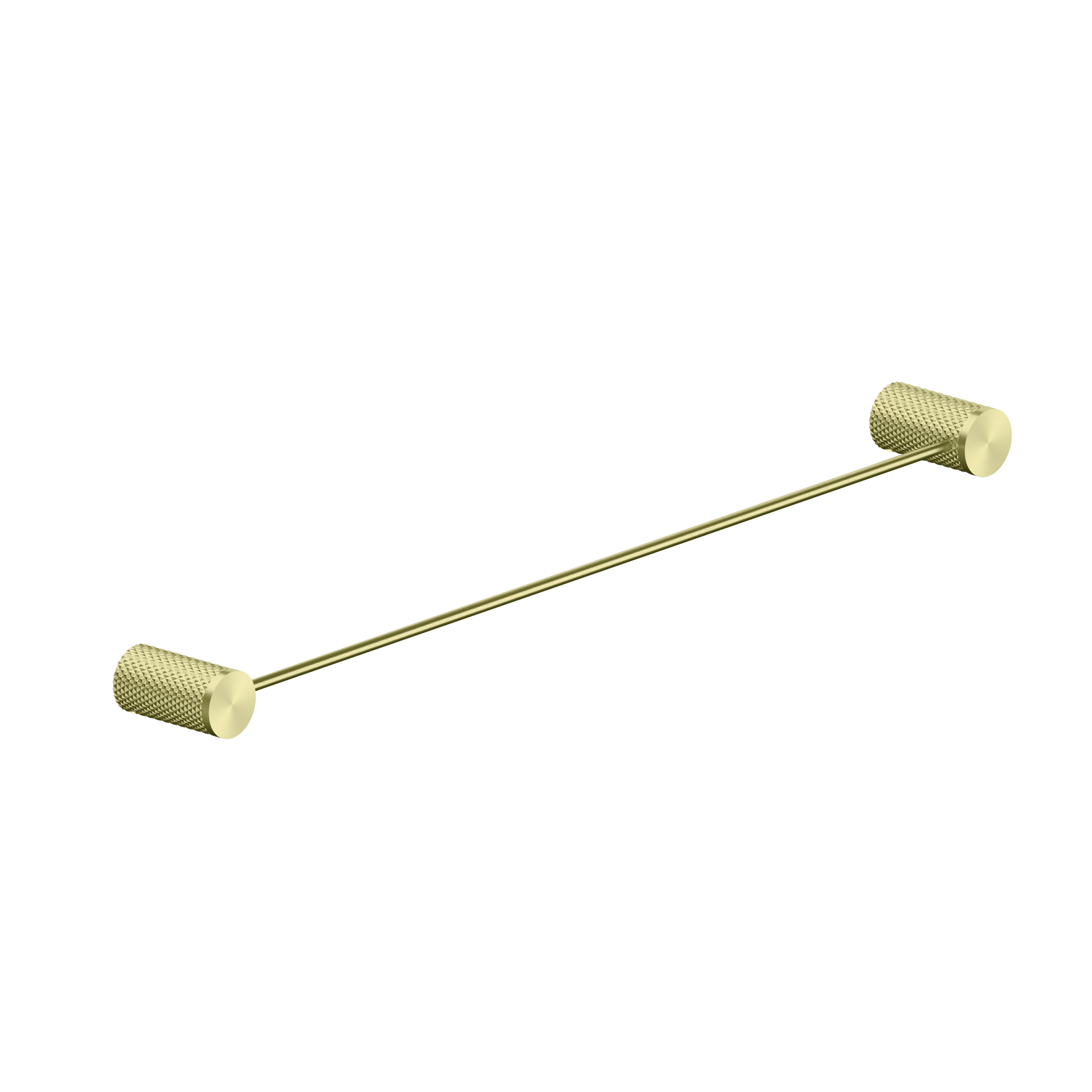 Opal Single Towel Rail 600mm Brushed Gold
