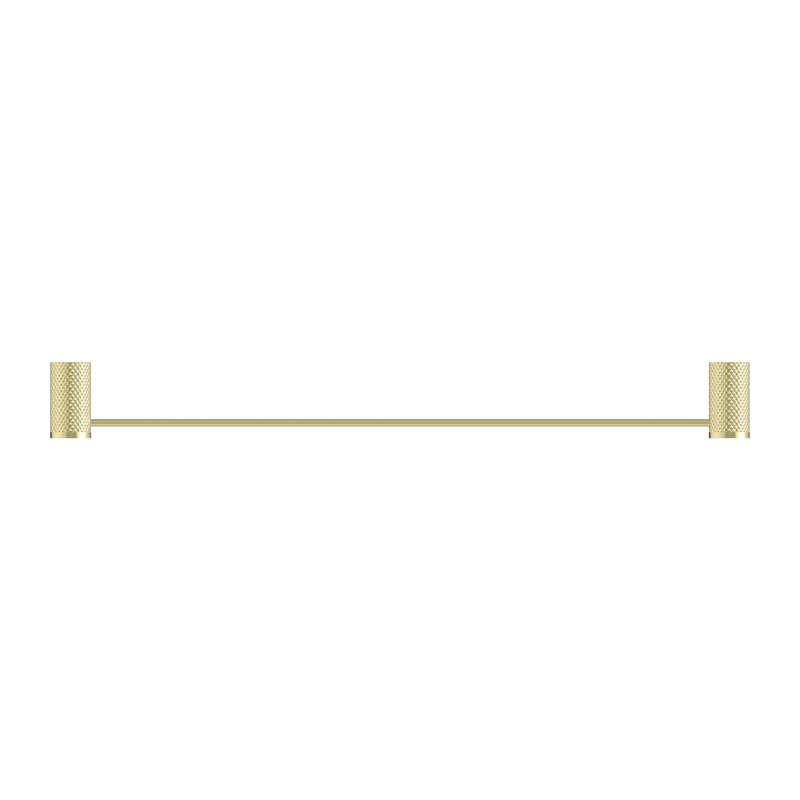 Opal Single Towel Rail 600mm Brushed Gold