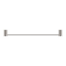 Opal Single Towel Rail 600mm Brushed Nickel