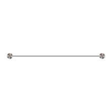 Opal Single Towel Rail 600mm Brushed Nickel