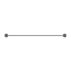 Opal Single Towel Rail 600mm Graphite