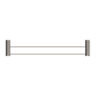 Opal Double Towel Rail 600mm Brushed Nickel