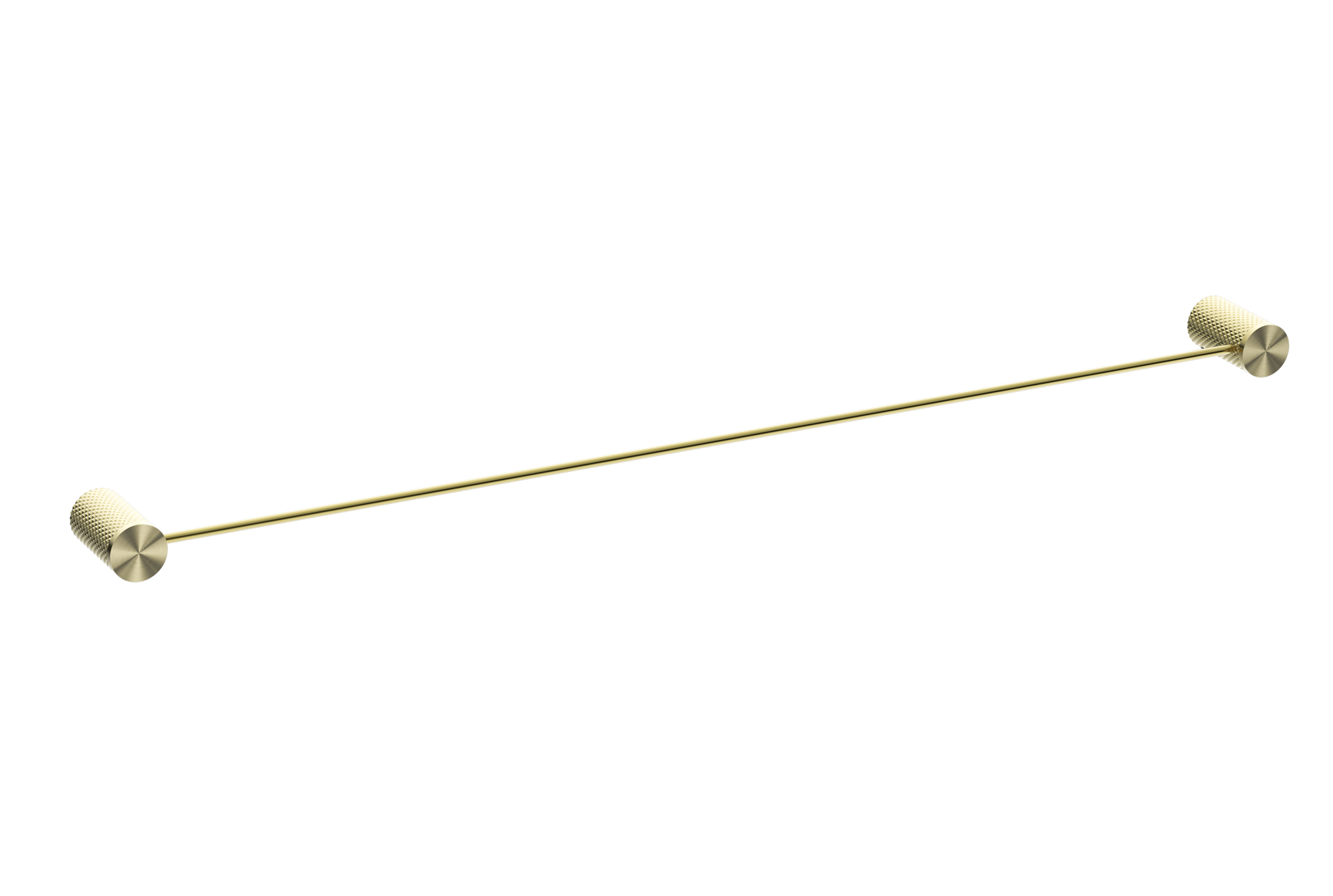 Opal Single Towel Rail 800mm Brushed Gold
