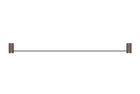 Opal Single Towel Rail 800mm Brushed Bronze