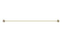 Opal Double Towel Rail 800mm Brushed Gold