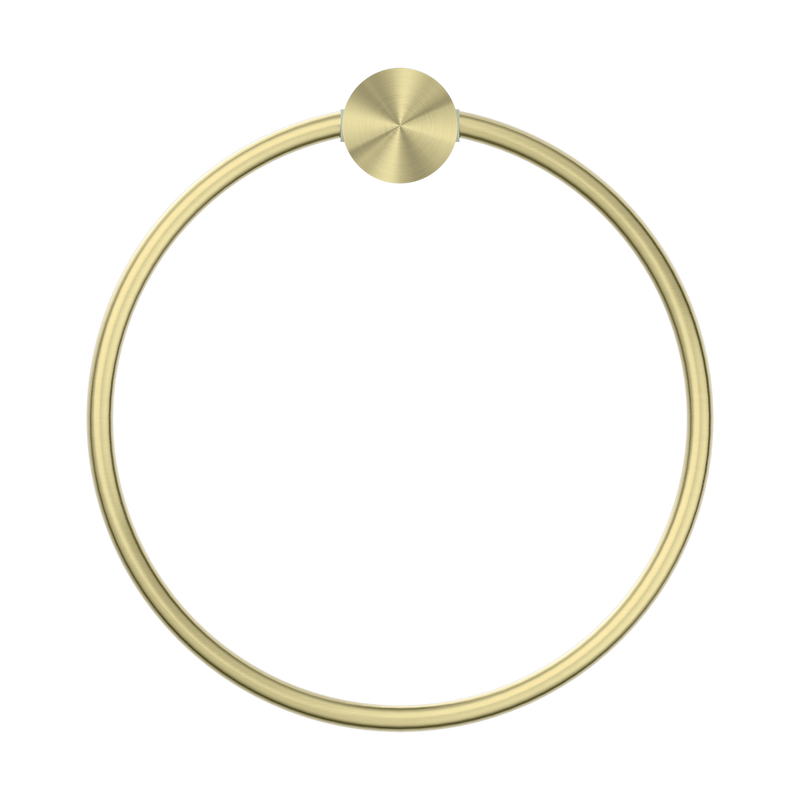 Opal Towel Ring Brushed Gold