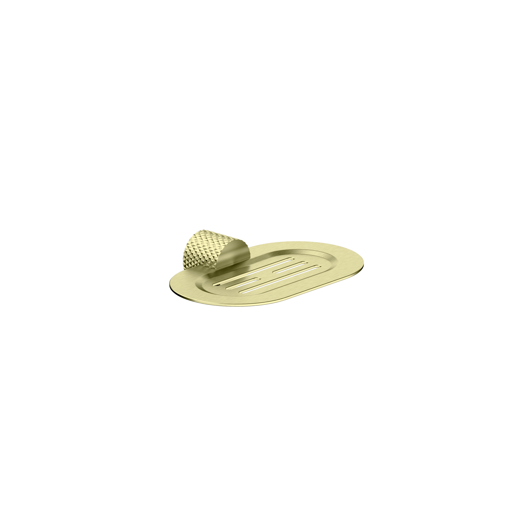 Opal Soap Dish Holder Brushed Gold
