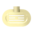 Opal Soap Dish Holder Brushed Gold