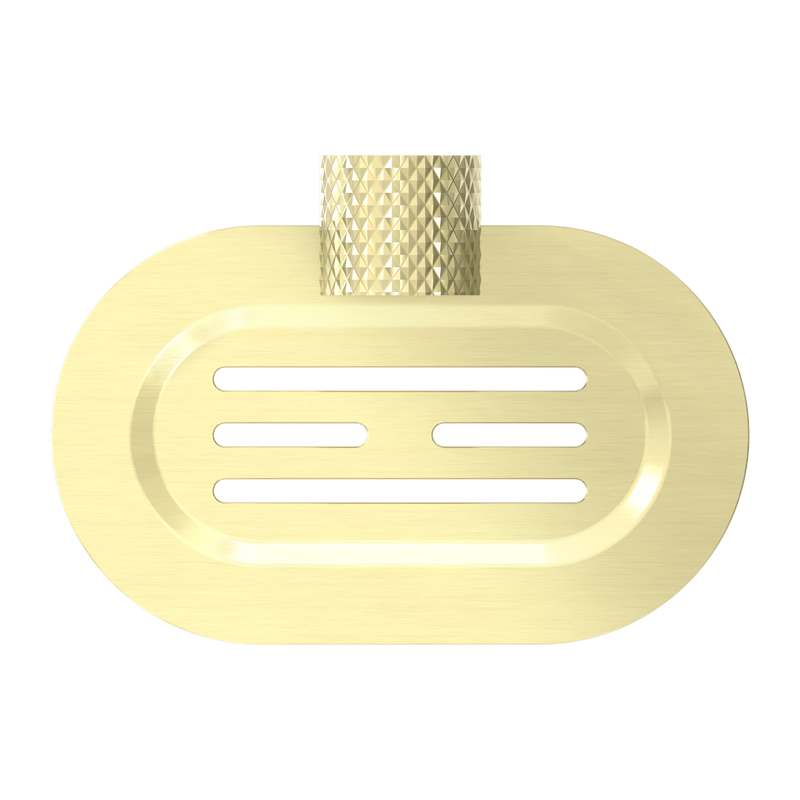 Opal Soap Dish Holder Brushed Gold