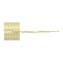 Opal Soap Dish Holder Brushed Gold