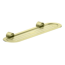Opal Metal Shower Shelf Brushed Gold