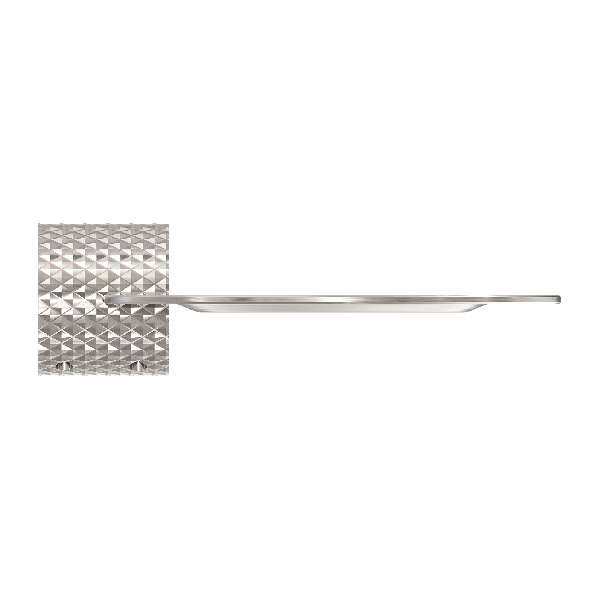 Opal Metal Shower Shelf Brushed Nickel