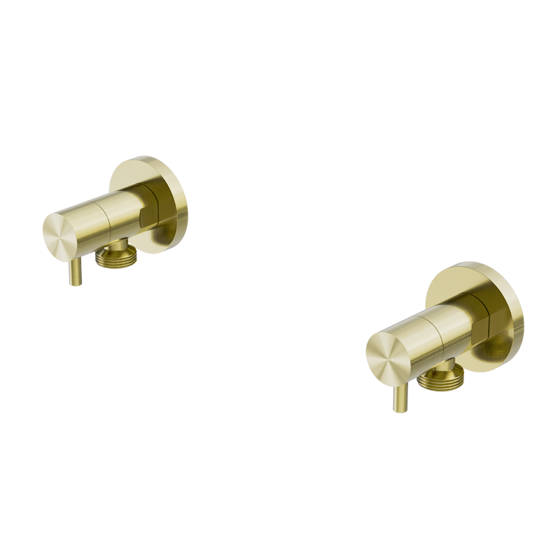Washing Machine Tap Set Brushed Gold