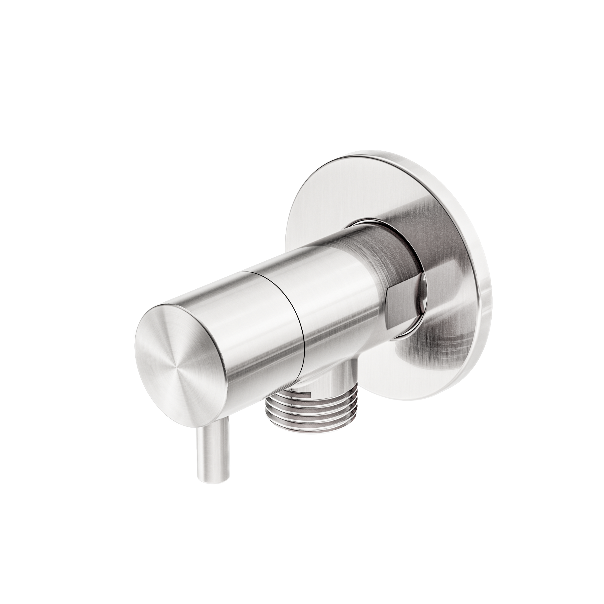 Mini Cistern Stop Brushed Nickel
