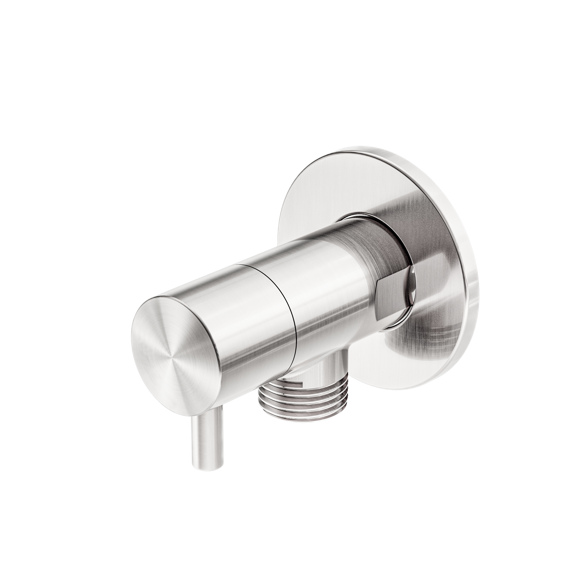 Mini Cistern Stop Brushed Nickel