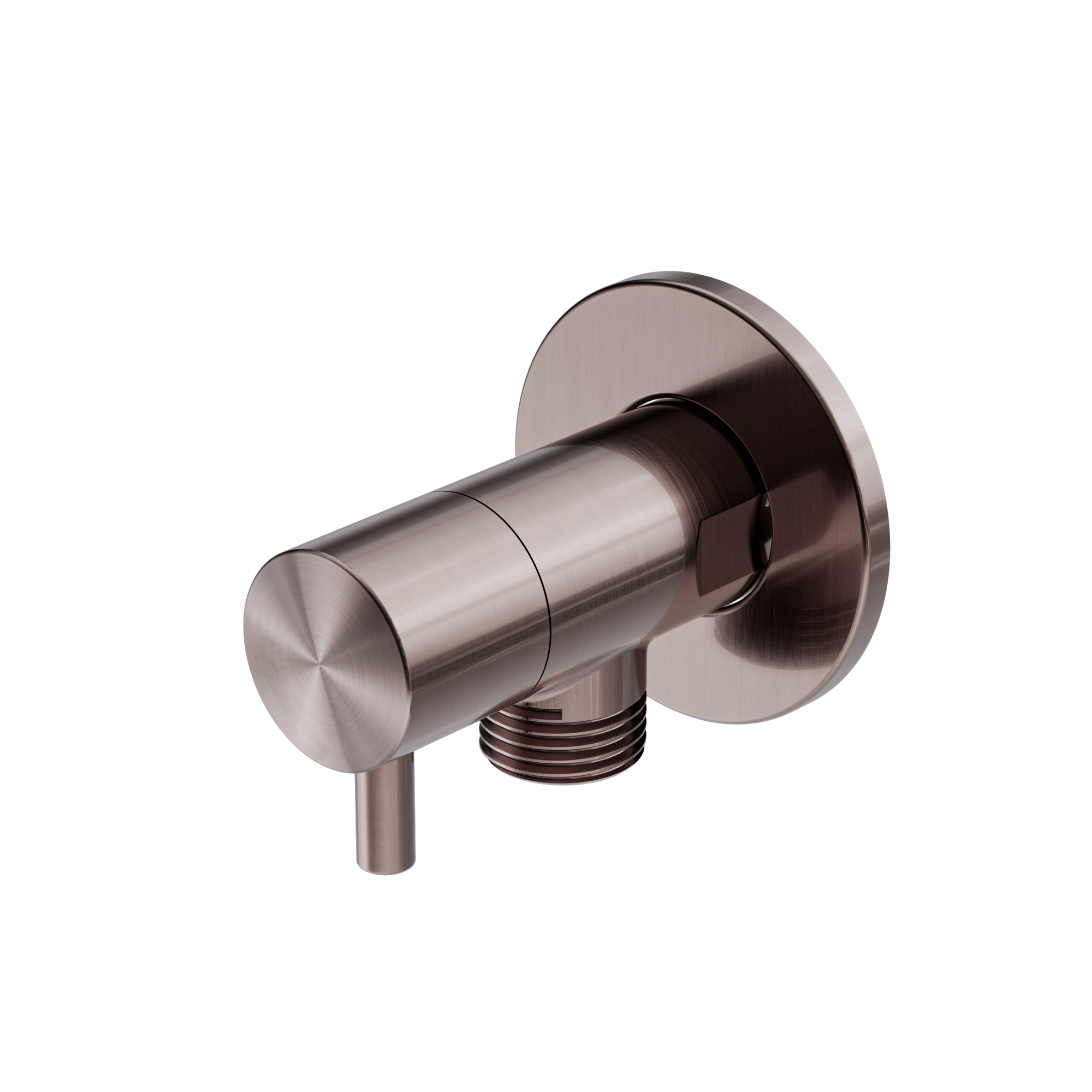 Mini Cistern Stop Brushed Bronze