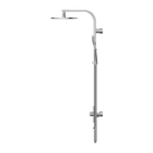 Astra Rain Round Twin Shower Single Hose Chrome