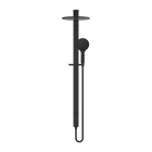 Astra Rain Round Twin Shower Single Hose Matte Black