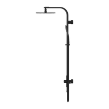 Astra Rain Round Twin Shower Single Hose Matte Black