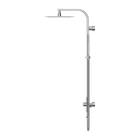 Astra Rain Square Twin Shower Single Hose Chrome