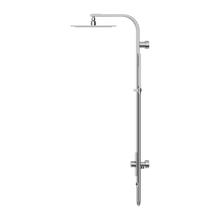 Astra Rain Square Twin Shower Single Hose Chrome