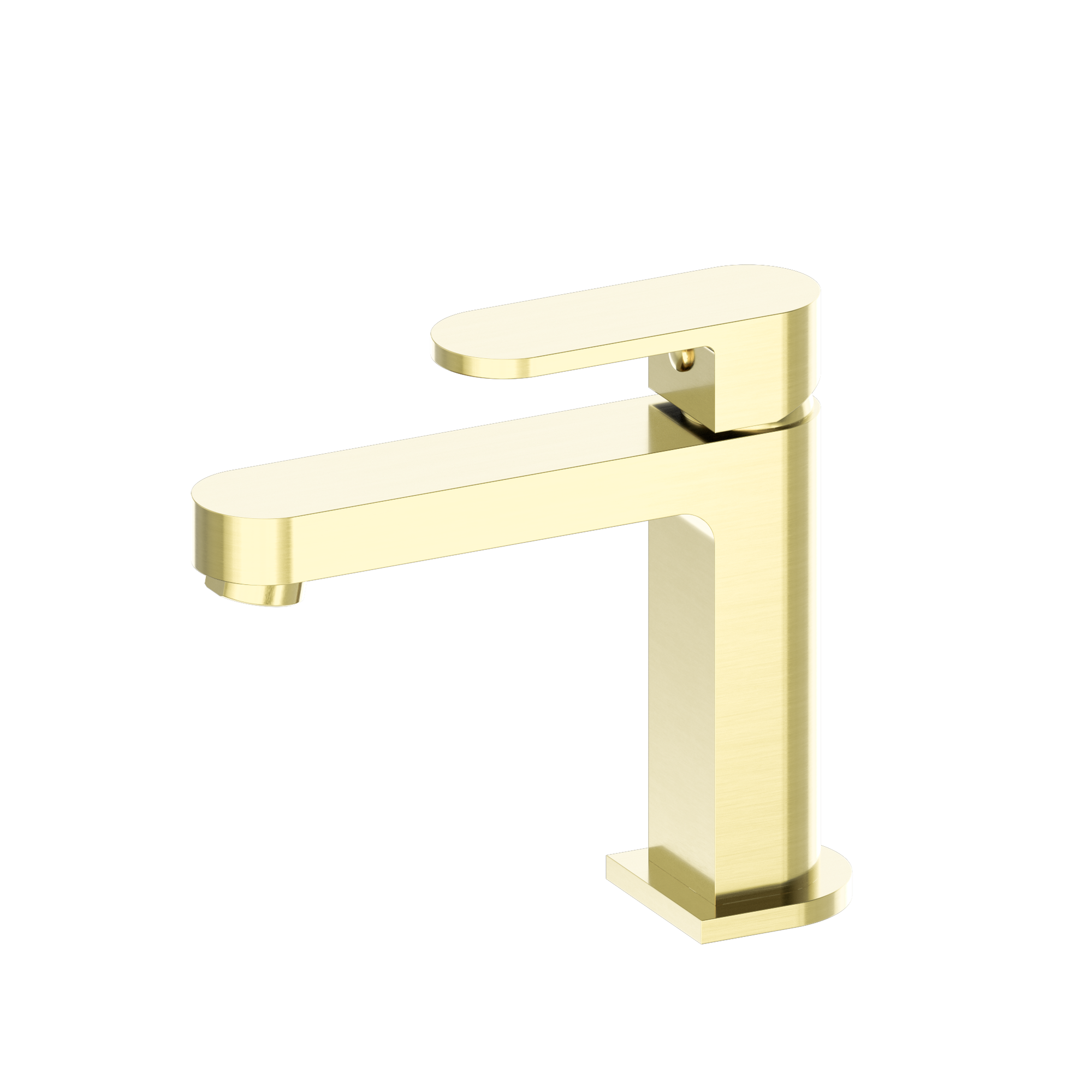 Ecco Basin Mixer Brushed Gold
