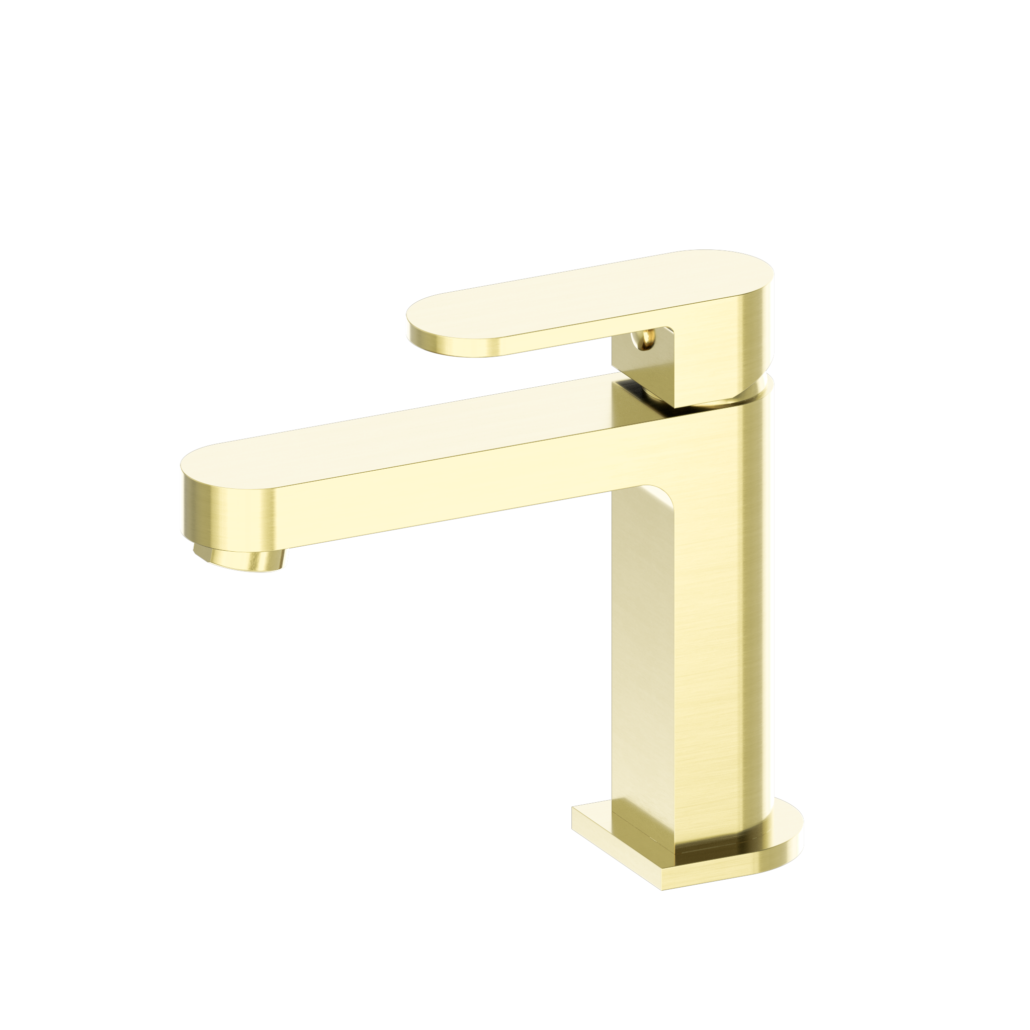 Ecco Basin Mixer Brushed Gold