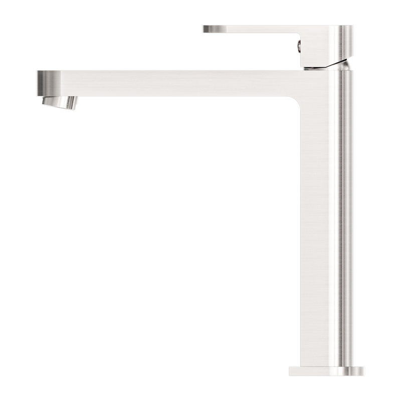 Ecco Tall Basin Mixer Brushed Nickel