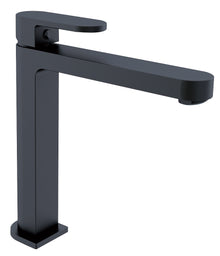 Ecco Tall Basin Mixer Matte Black