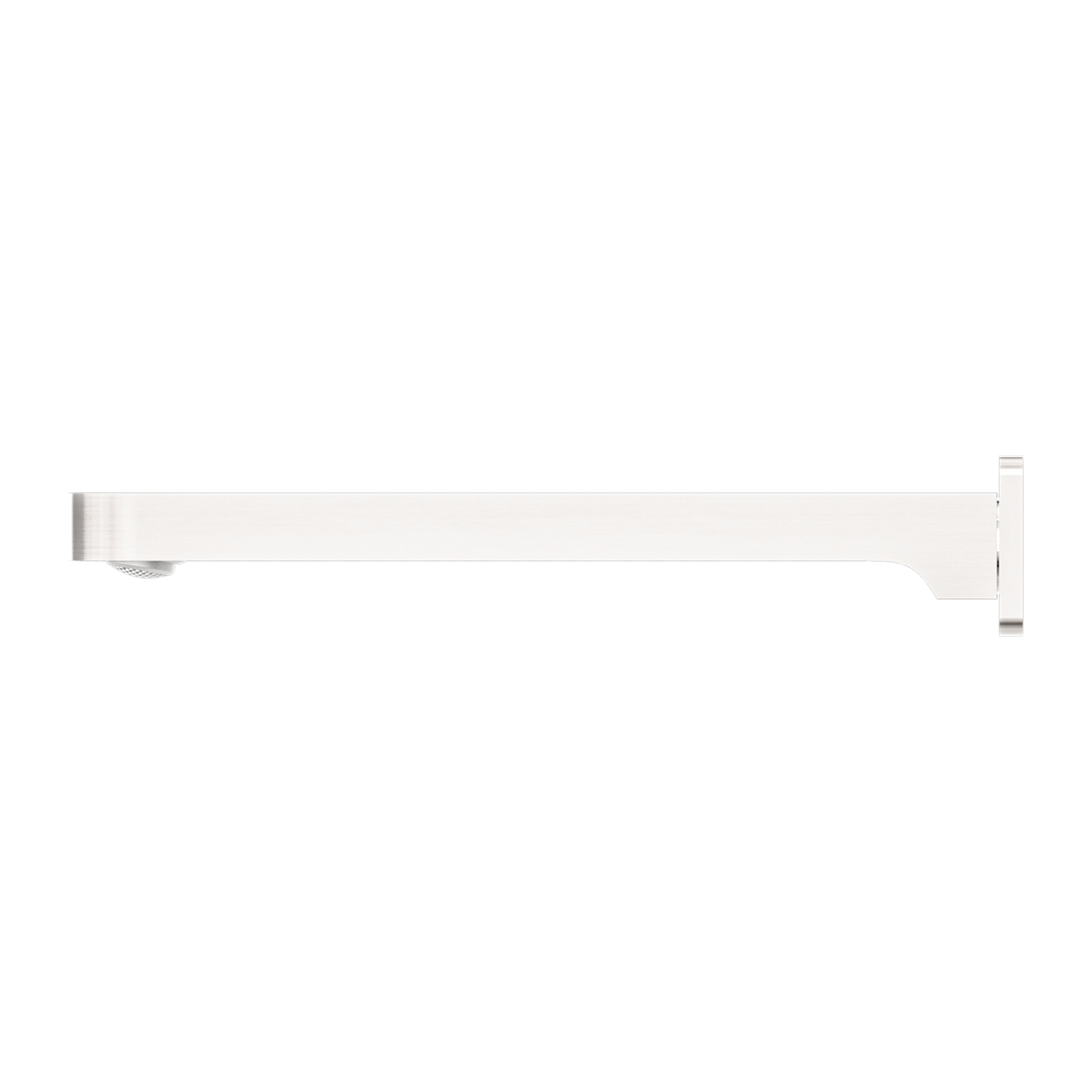 Ecco Fixed Bath Spout Only Brushed Nickel