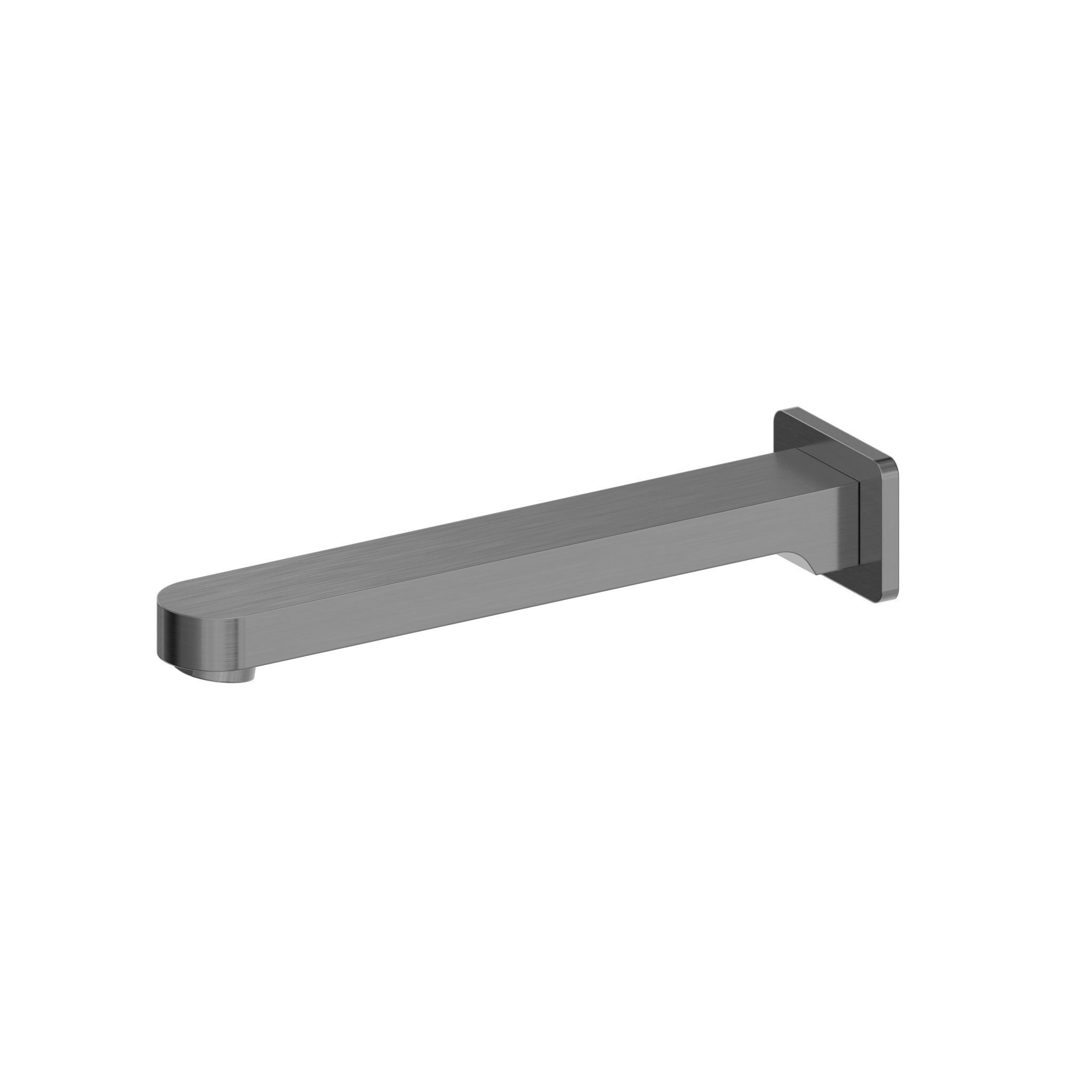 Ecco Fixed Bath Spout Only Gun Metal