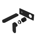 Ecco Wall Basin/Bath Mixer Trim Kits Only Matte Black