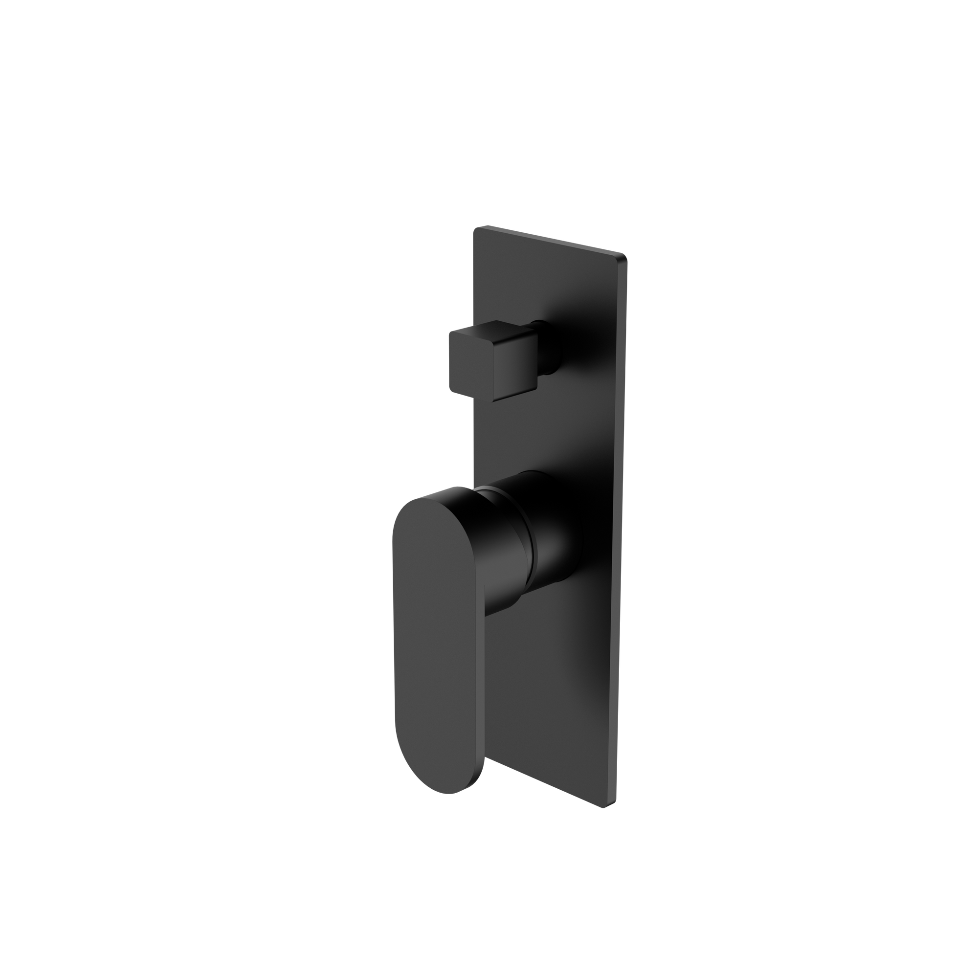 Ecco Shower Mixer With Diverter Matte Black